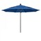 California Umbrella 11' Black Aluminum Market Patio Umbrella, Sunbrella Regatta 194061333471 - alternate 1